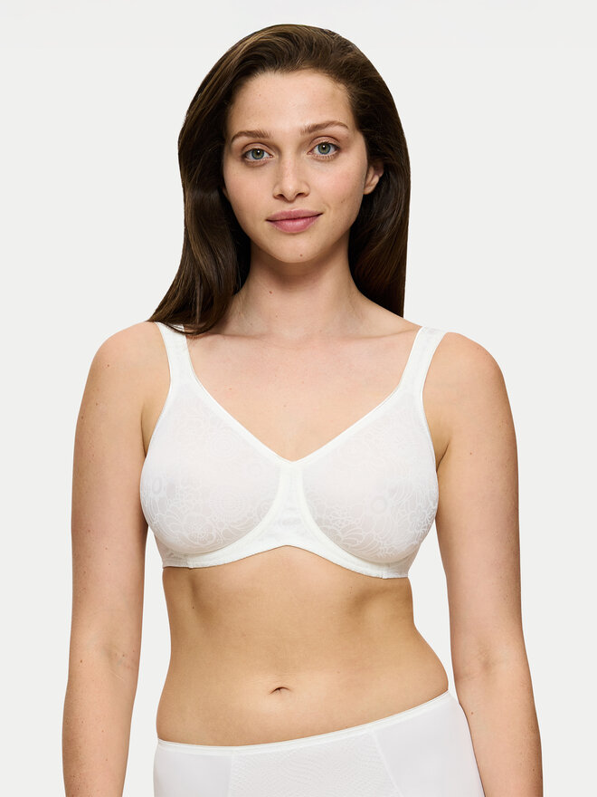 Triumph Triumph Σουτιέν με μπανέλα Lovely Minimizer 10166834 Λευκό