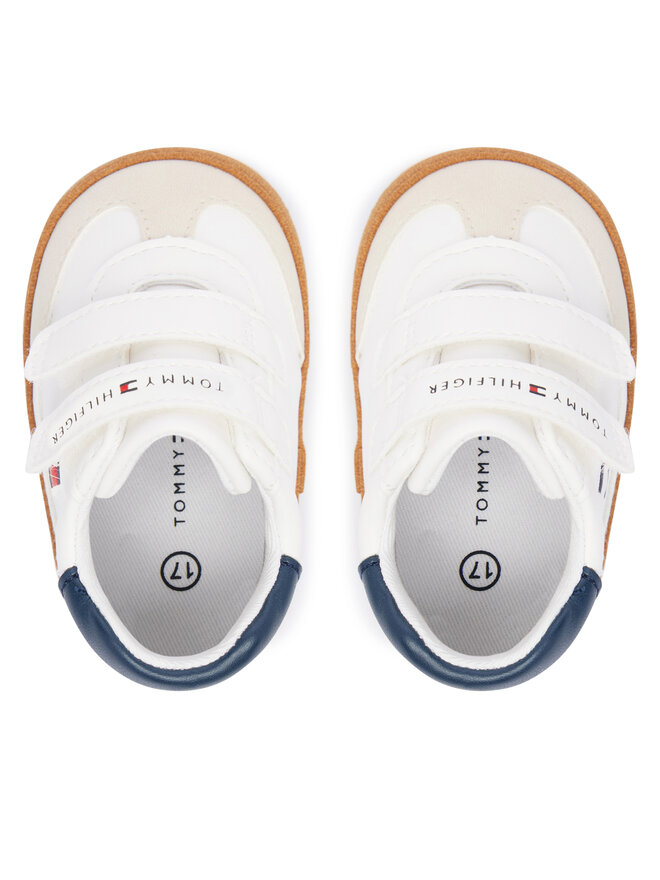 Tommy Hilfiger Krabbelschuhe Tommy Hilfiger T0B9-35210-1755B058 Beige