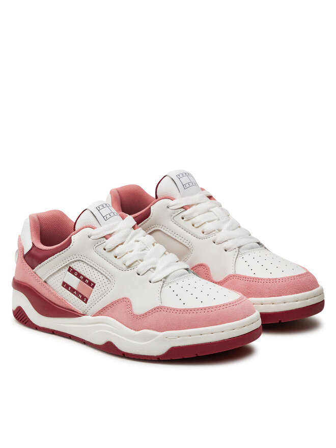 Tommy Jeans Снікерcи Tommy Jeans Tjw New Basket Lc EN0EN02574 Рожевий