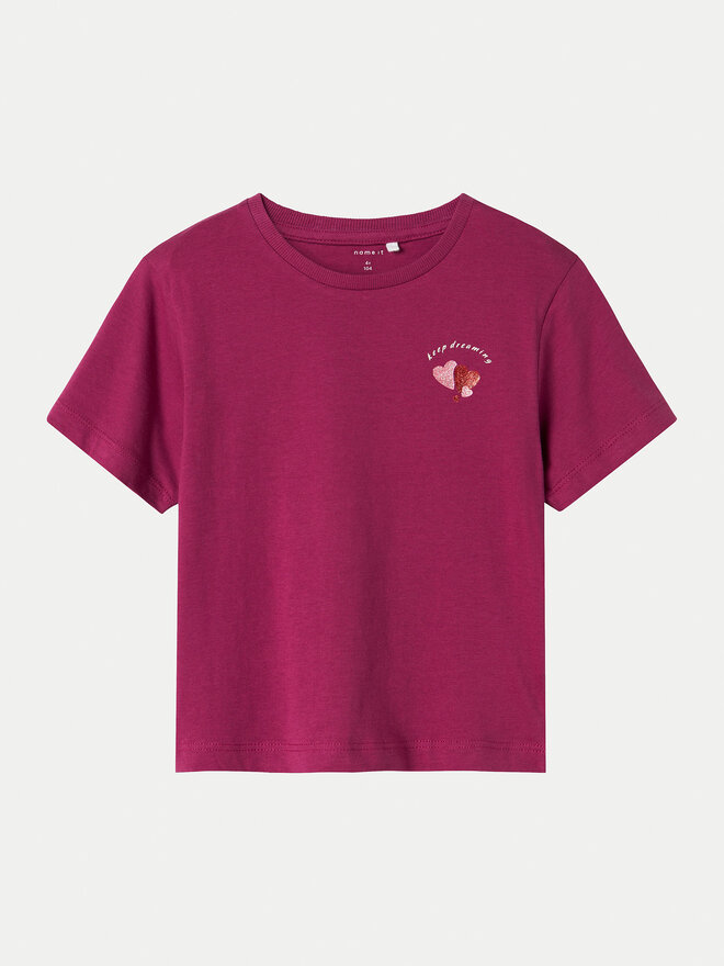 NAME IT NAME IT Marškinėliai Betria 13238045 Violetinė Regular Fit