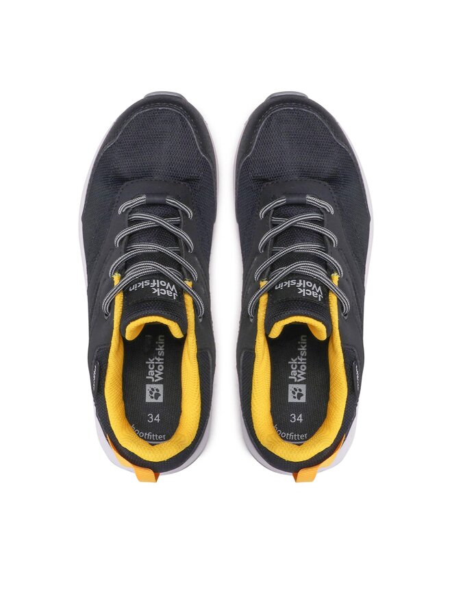 Jack Wolfskin Trekkingschuhe Jack Wolfskin Woodland Texapore Low K 4042162 Schwarz