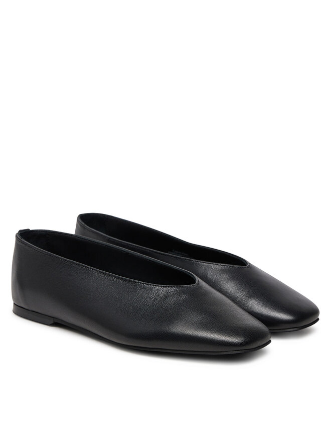 Calvin Klein Балеринки Calvin Klein HW0HW02441 Черен