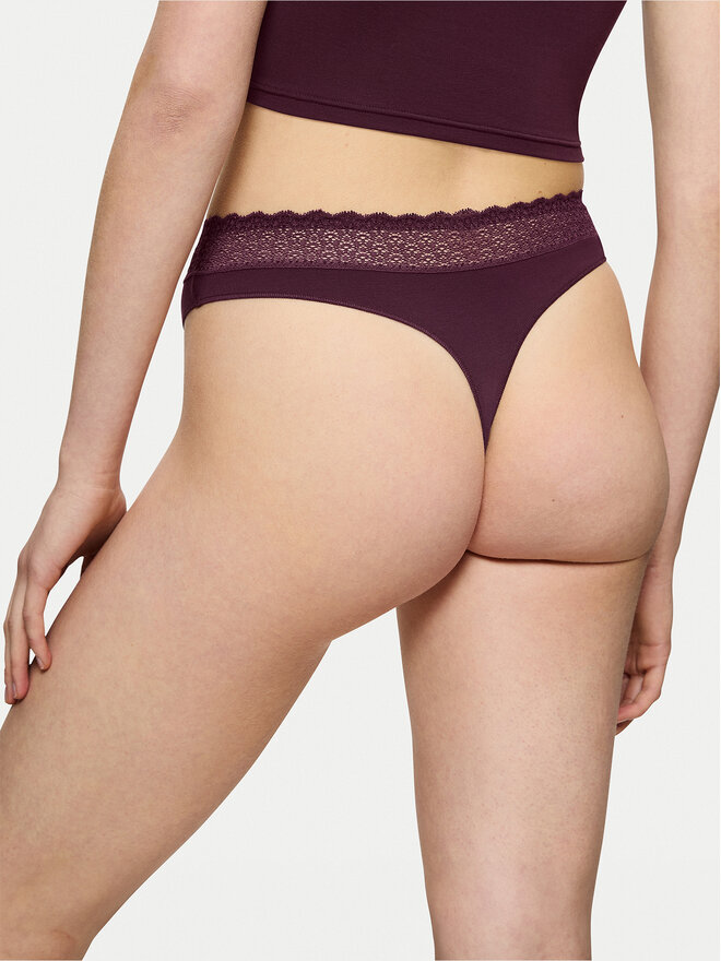 Triumph Triumph Tanga Feel Of Modal 10219764 Bordó