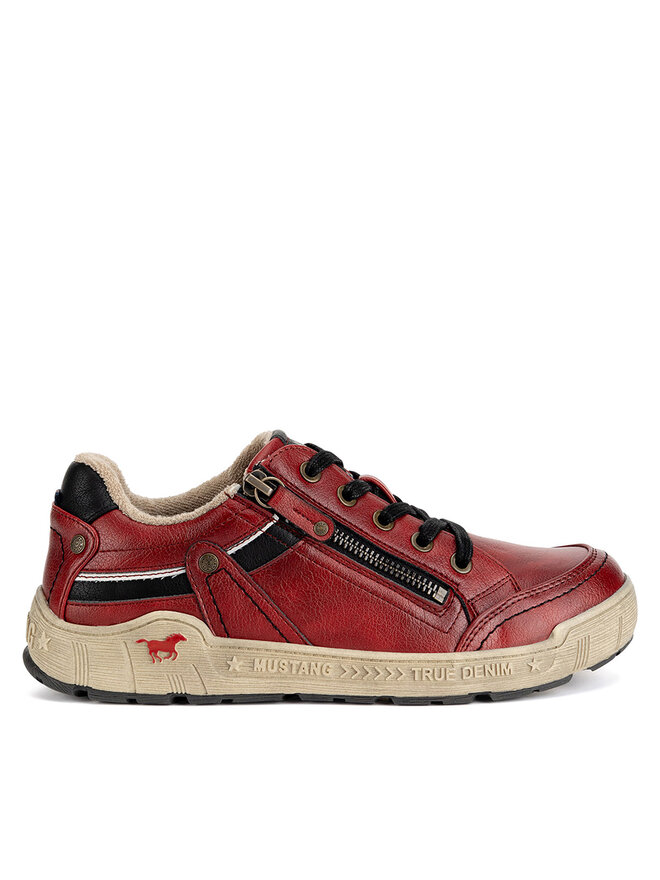 Chaussures basses Mustang 1290 302 Rouge chaussures