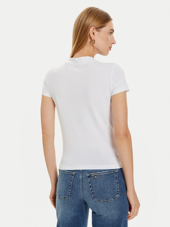 Guess Guess Camiseta W4BI26 J1314 Blanco Slim Fit