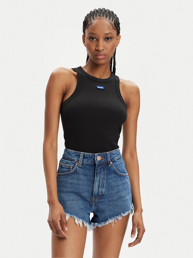 HUGO HUGO Top Easy 50508857 Negro Slim Fit