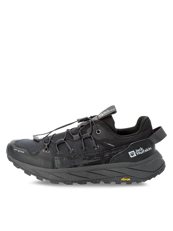 Jack Wolfskin Sneakersy Jack Wolfskin Terraquest Low M 4056441 Černá
