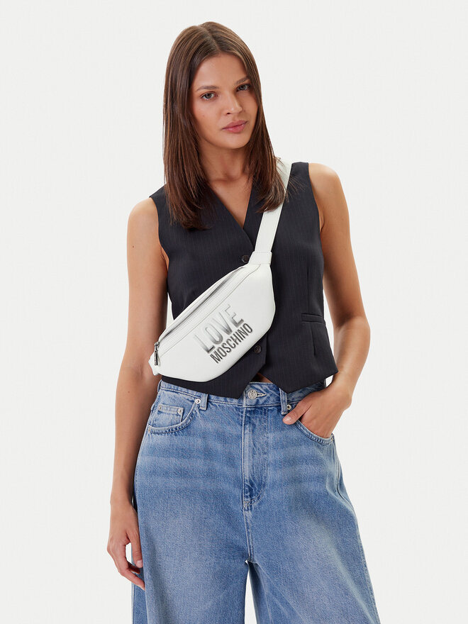 LOVE MOSCHINO Сумка на пояс LOVE MOSCHINO JC4259PP0MKD0100 Білий