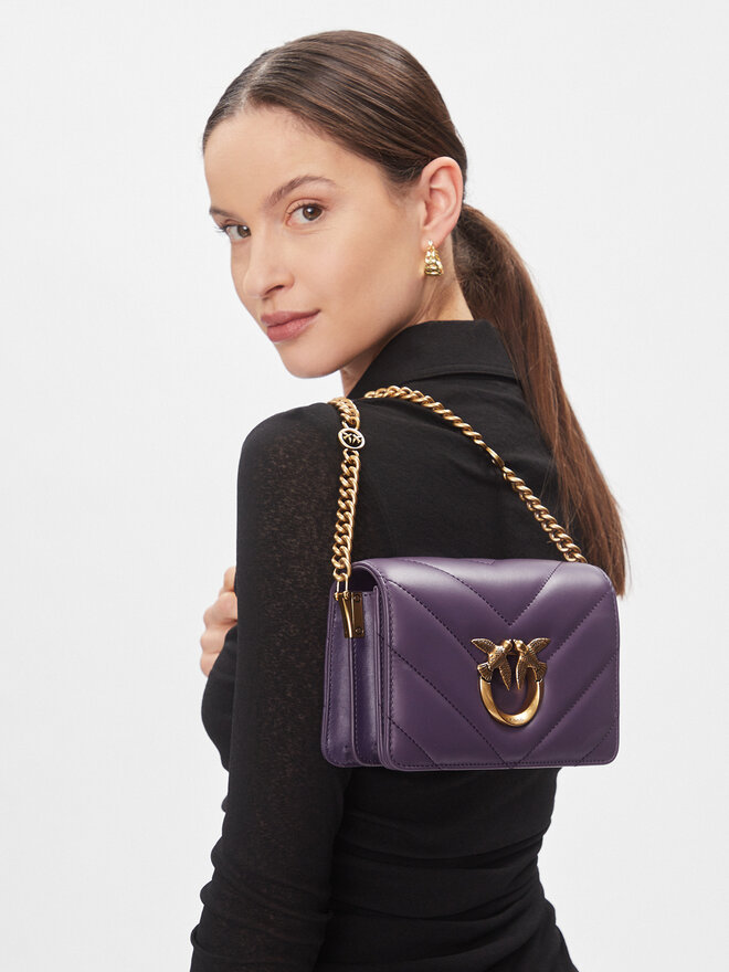 Сумка Pinko Love Click Mini AI 23-24 PLTT 100067 A136 Фіолетовий