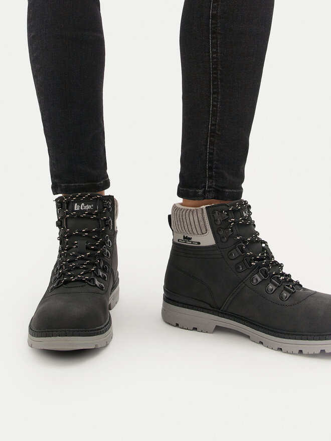 Lee Cooper Черевики туристичні Lee Cooper LCJ-24-03-3043LA Чорний