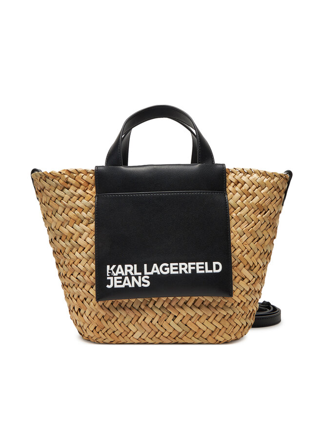 Karl Lagerfeld Jeans Torebka Karl Lagerfeld Jeans A2W50011 Beżowy