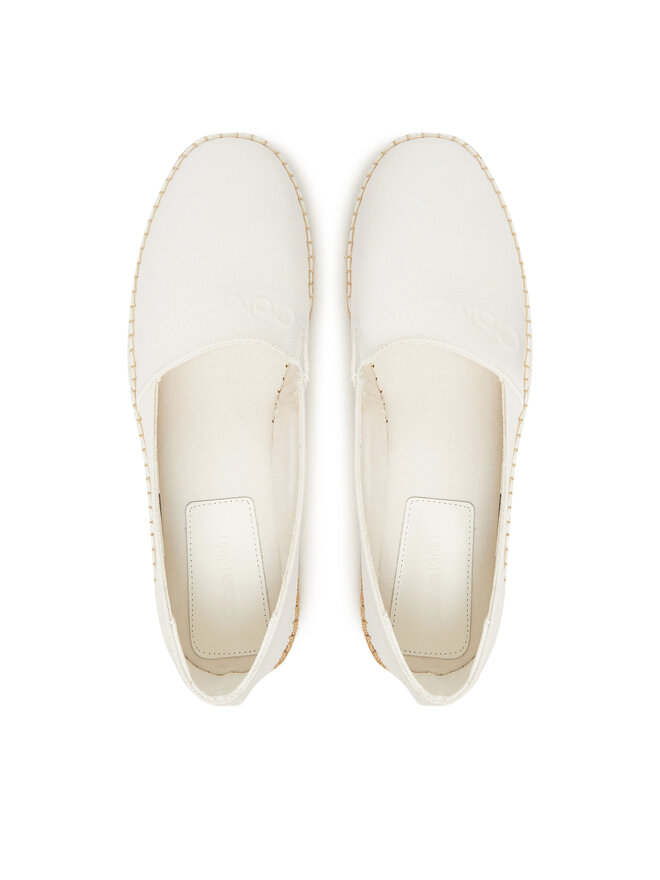 Calvin Klein Εσπαντρίγιες Calvin Klein Espadrille Cv Logo HM0HM01808 Λευκό
