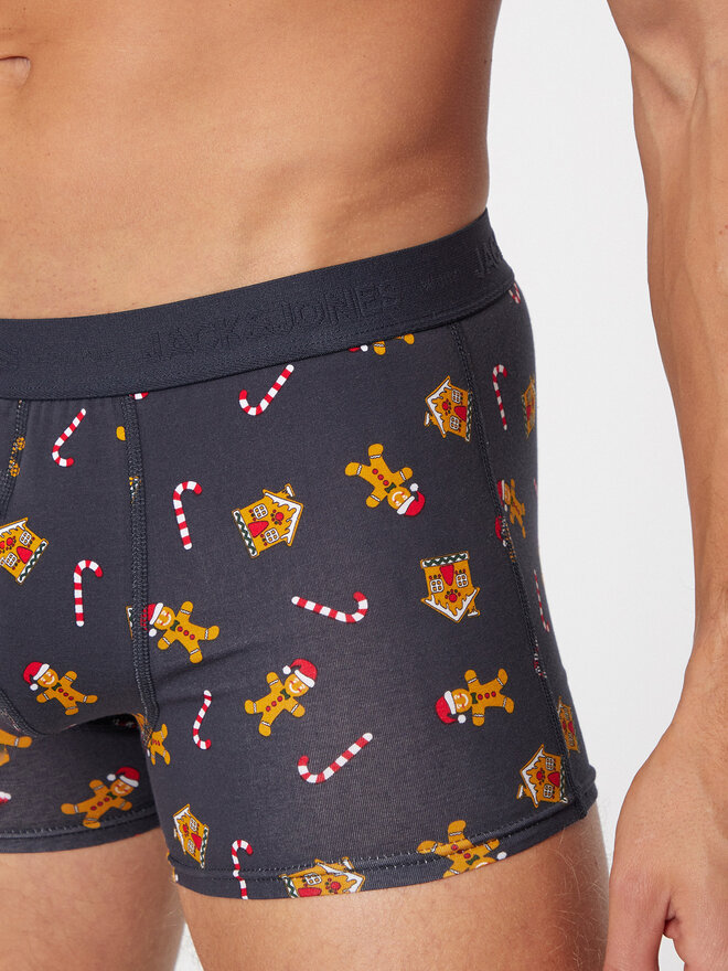 Jack&Jones Jack&Jones Donje rublje set Xmas 12266765 Tamnoplava