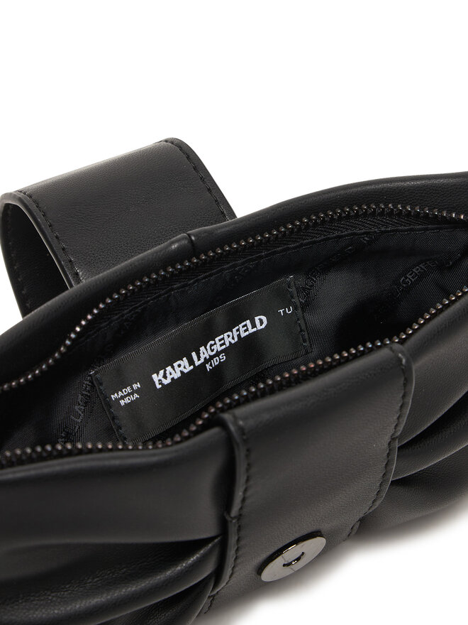 Karl Lagerfeld Kids Handtasche Karl Lagerfeld Kids Nomade Monaco D2 Z31209 Schwarz