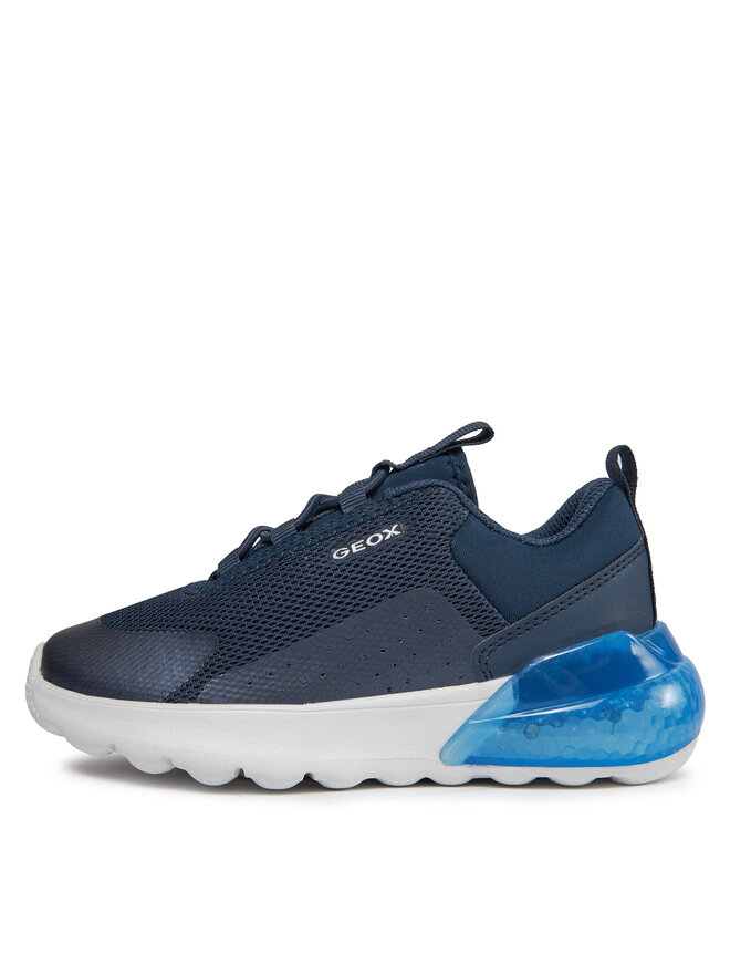 Geox Sneakersy Geox J Activart Illuminus J45LYA 0149J C4002 S Tmavomodrá