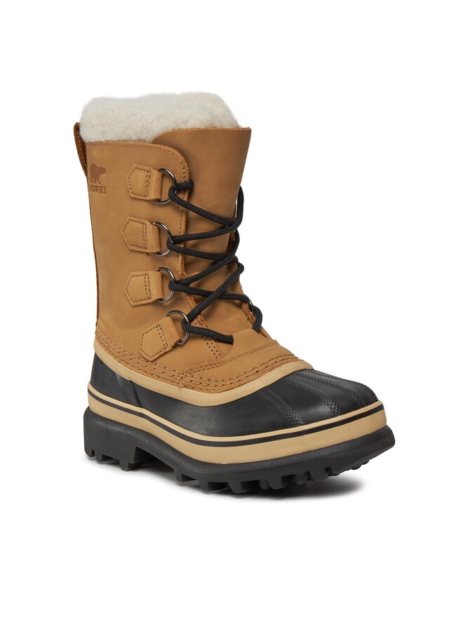Sorel Μπότες Χιονιού Sorel Caribou NL1005 Καφέ