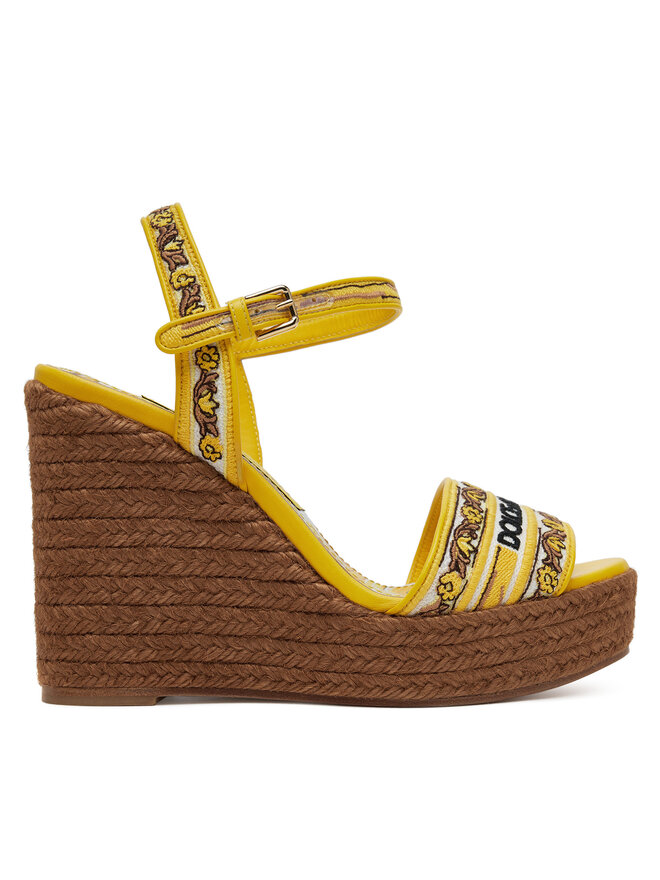 Dolce&Gabbana Espadryle Dolce&Gabbana CZ0318 AV804 Żółty