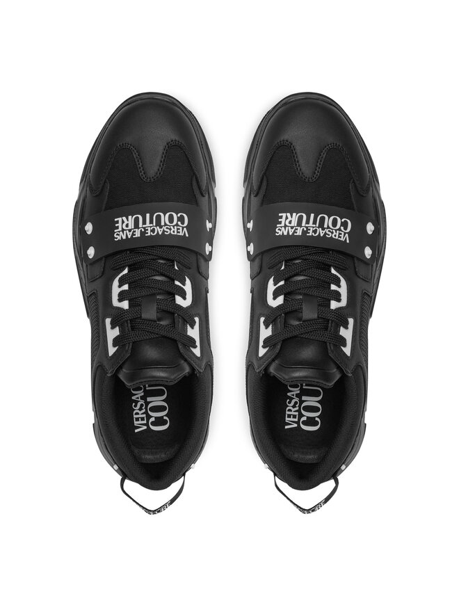 Versace Jeans Couture Αθλητικά Versace Jeans Couture Speedtrack 77YA3SC4 Μαύρο