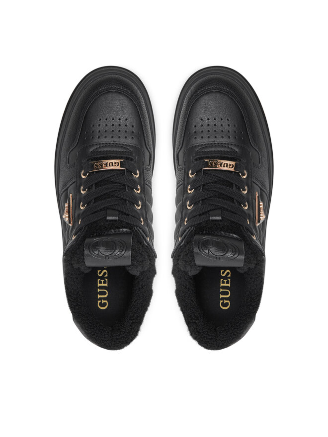 Guess Сникърси Guess Terria2 FLFTRR ELE12 Черен