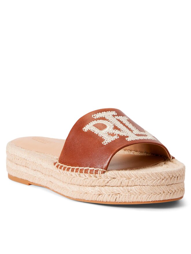 Espadrilles Lauren Ralph Lauren 802935847001 Braun | eschuhe.de