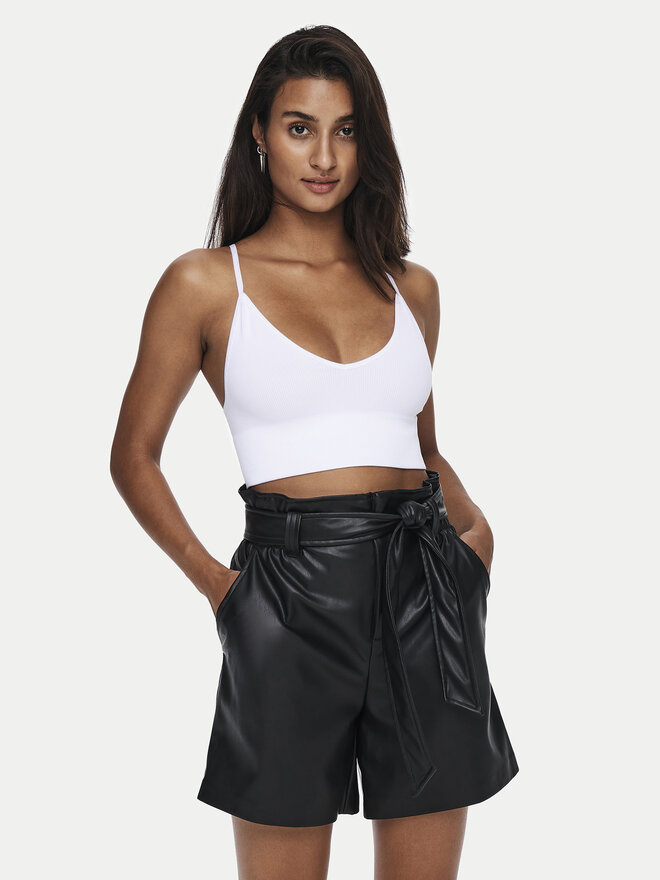 ONLY ONLY Top de sujetador Vicky 15201539 Blanco