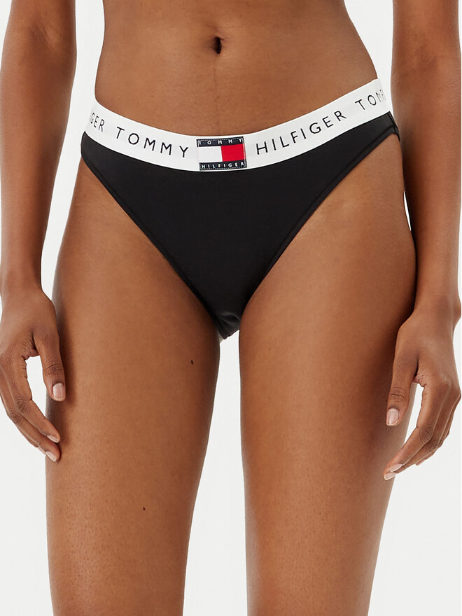 Tommy Hilfiger Tommy Hilfiger Klasične spodnje hlačke UW0UW06038 Črna