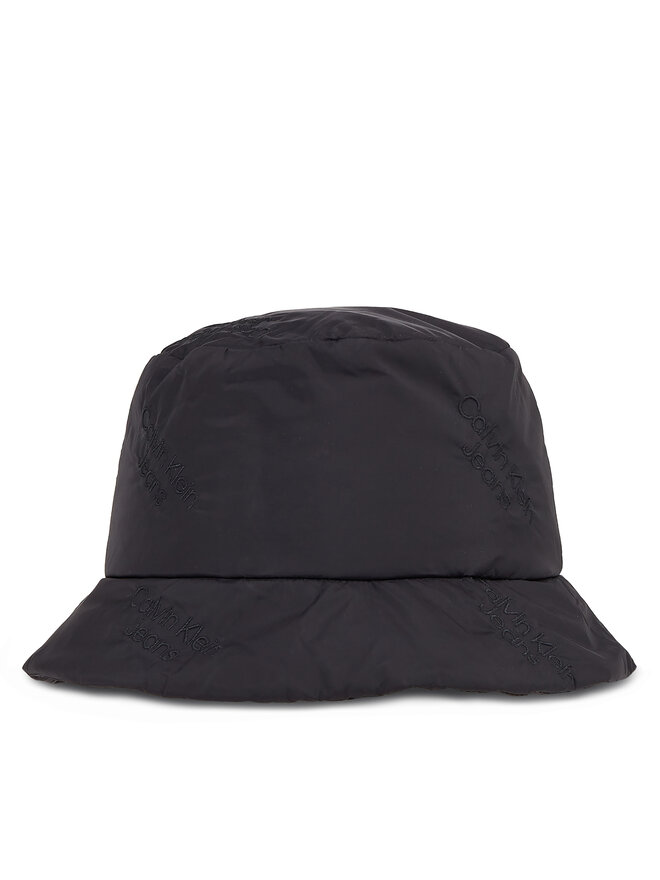 Calvin Klein Jeans Pălărie Calvin Klein Jeans Puffy Aop Bucket Hat K60K611261 Negru