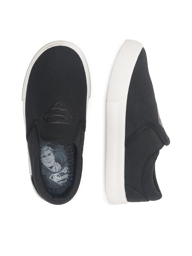Superman Sneakers aus Stoff Superman CP91-AW23-59WBSUM Schwarz