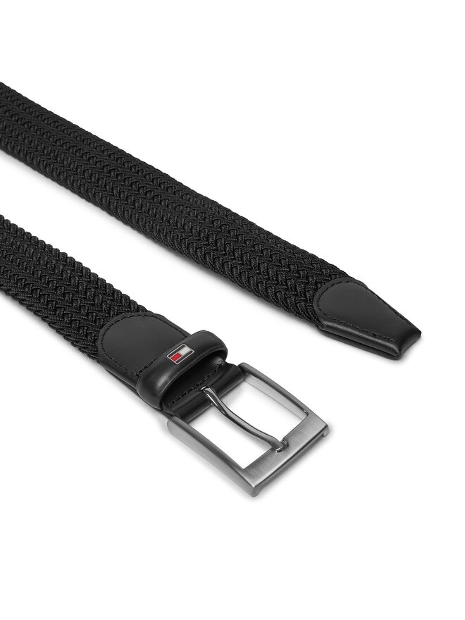 Tommy Hilfiger Férfi öv Tommy Hilfiger New Adan Belt 3.5Cm AM0AM02801 Fekete