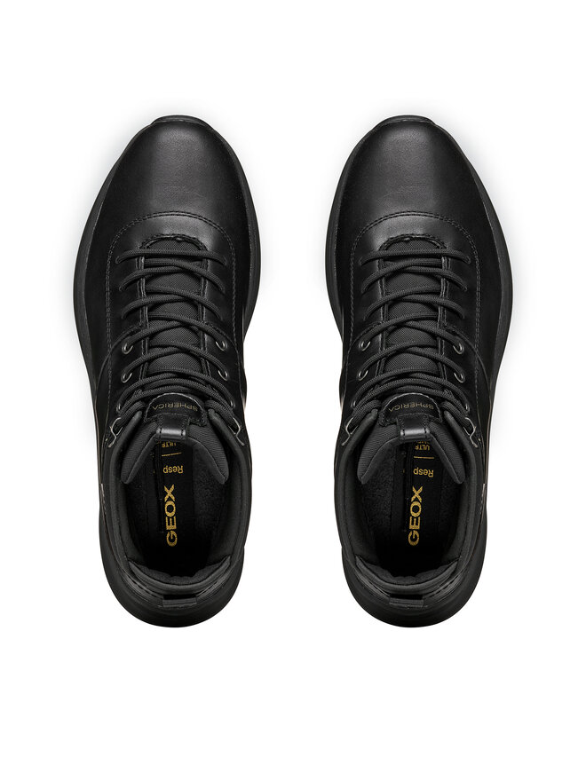 Geox Schnürschuhe Geox U Spherica Actif X2 B Abx U56HMC 000FF C9999 Schwarz