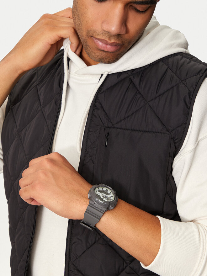 G-Shock Uhr G-Shock Hidden Glow GA-110HD-8AER Grau