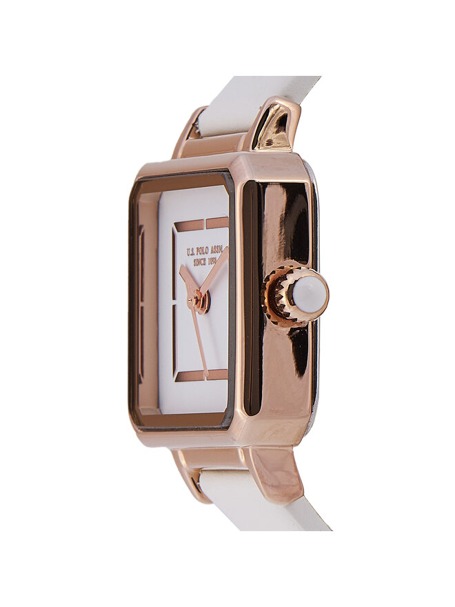 U.S. Polo Assn. Ρολόι U.S. Polo Assn. Gabrielle USP8296WH Λευκό