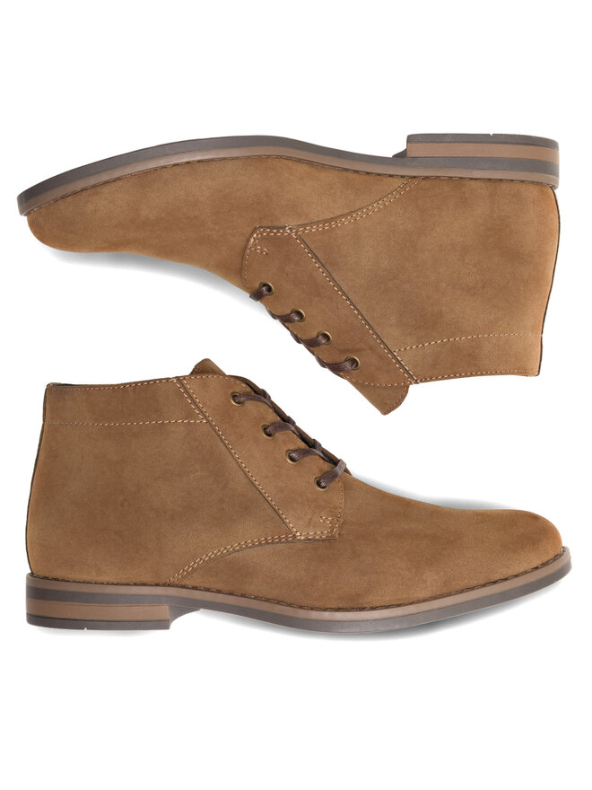 Lanetti Botines planos Lanetti MYL8489-1 Marrón