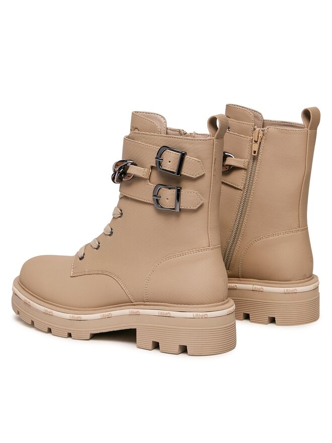 Liu Jo Schnürstiefeletten Liu Jo Taylor 625 4F3715 EX014 Écru