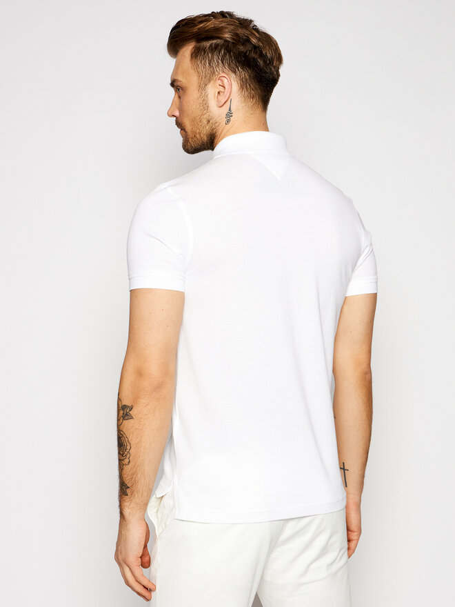 Tommy Hilfiger Tommy Hilfiger Polo 1985 MW0MW17770 Λευκό Regular Fit