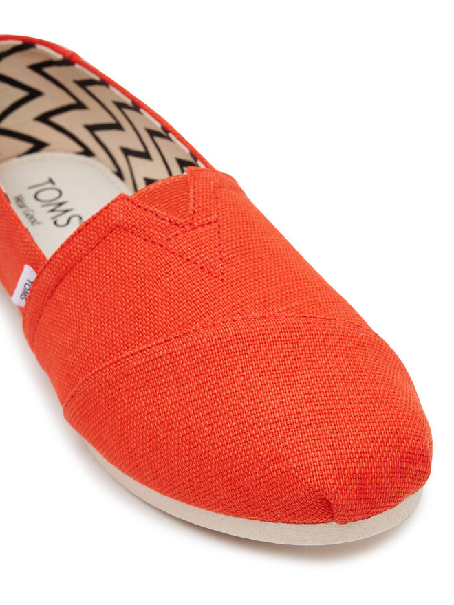 Toms Zapatos hasta el tobillo Toms Alpargata Classic 10021933 Rojo