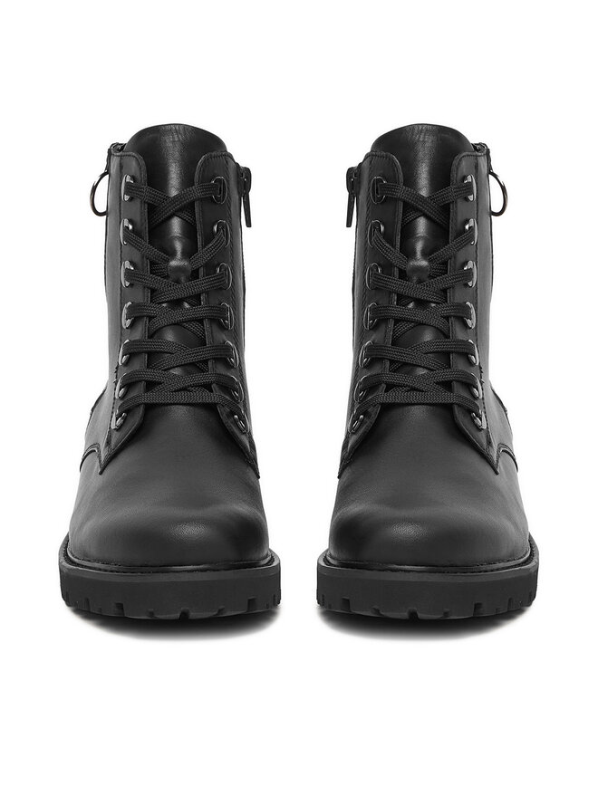 Remonte Schnürschuhe Remonte D8671-01 Schwarz