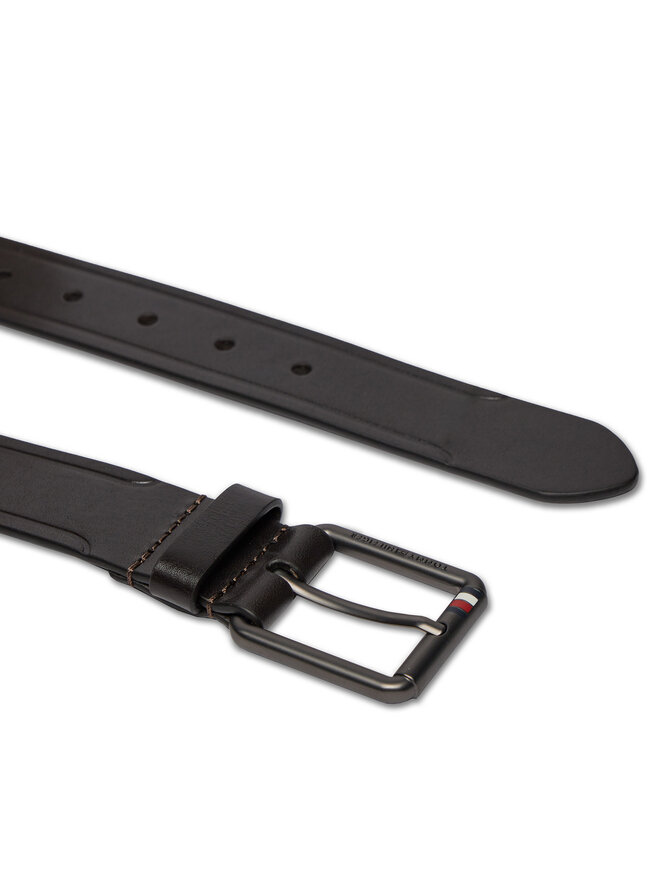 Tommy Hilfiger Чоловічий ремінь Tommy Hilfiger Casual Leather 3.5 AM0AM12066 Коричневий