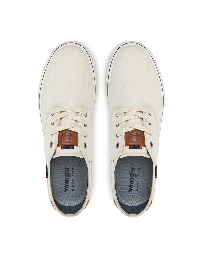 Wrangler Sneakers aus Stoff Wrangler 20251030 Écru