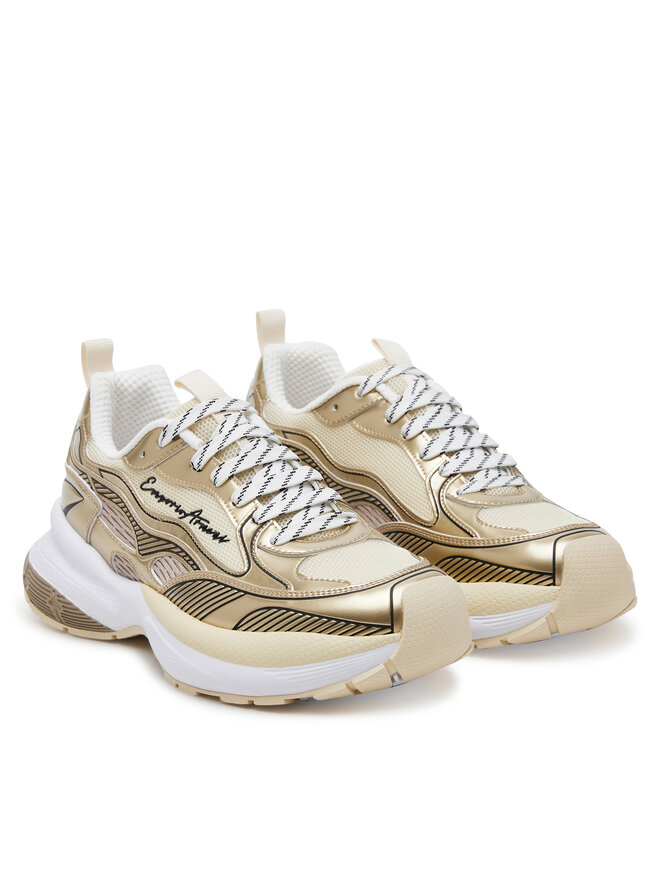 Emporio Armani Сникърси Emporio Armani X3X238 XR388 00194 Златист