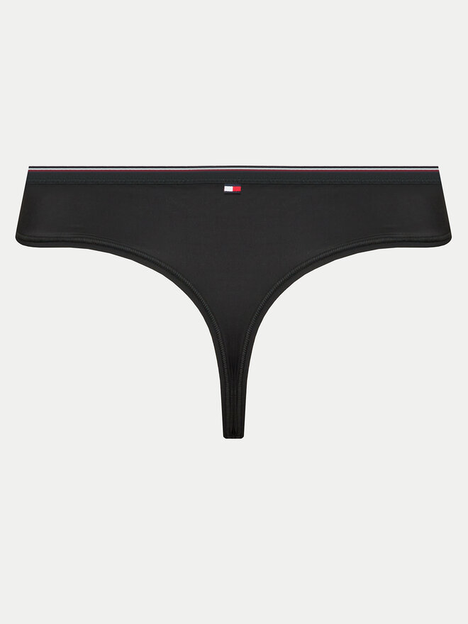 Tommy Hilfiger Tommy Hilfiger Στρίνγκ UW0UW04186 Μαύρο