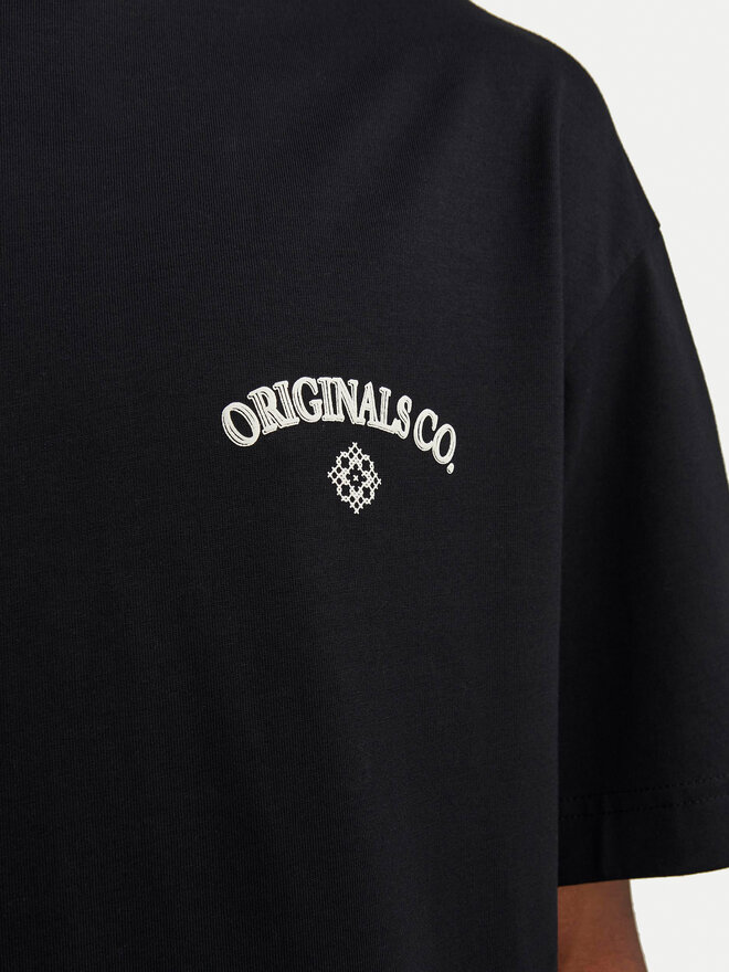 Jack&Jones Jack&Jones Camiseta Santorini 12251776 Negro Wide Fit
