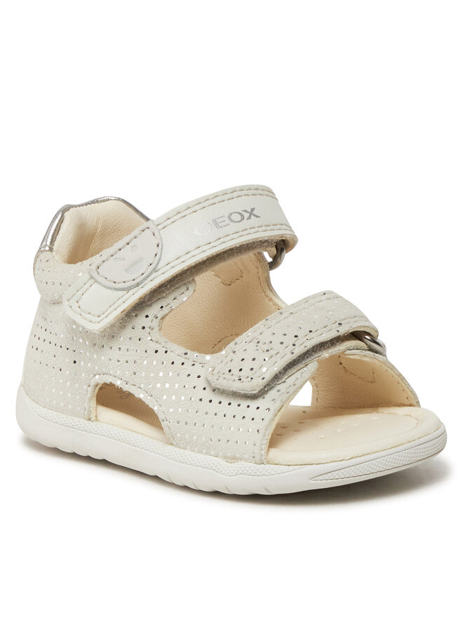 Geox Sandale Geox B Sandal Macchia Gir B254WA 00754 C1Q1N Srebrna