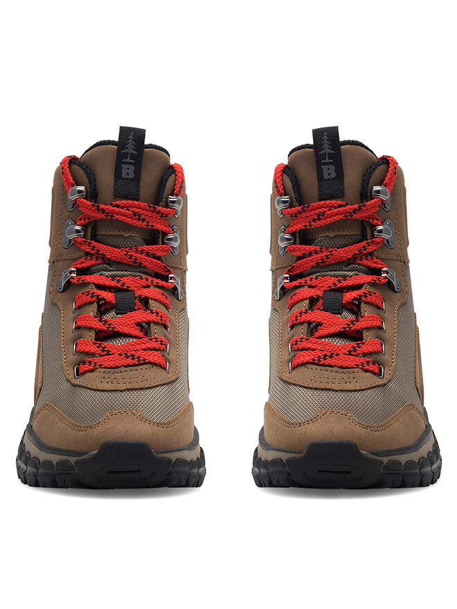 BASS OUTDOOR Schnürstiefeletten BASS OUTDOOR BA12H820 Braun