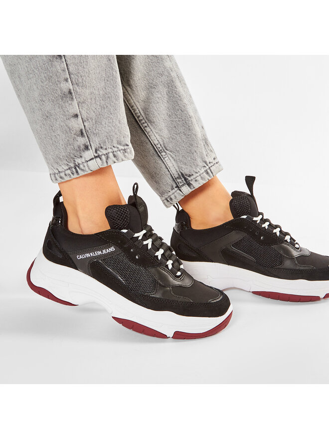 Calvin Klein Jeans Sneakersy Calvin Klein Jeans Maya R0802 Černá