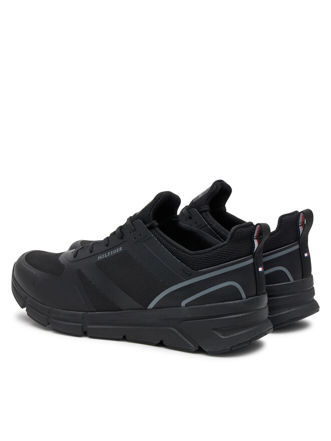 Tommy Hilfiger Zapatillas Tommy Hilfiger Modern Comfort Run Mix FM0FM05471 Negro