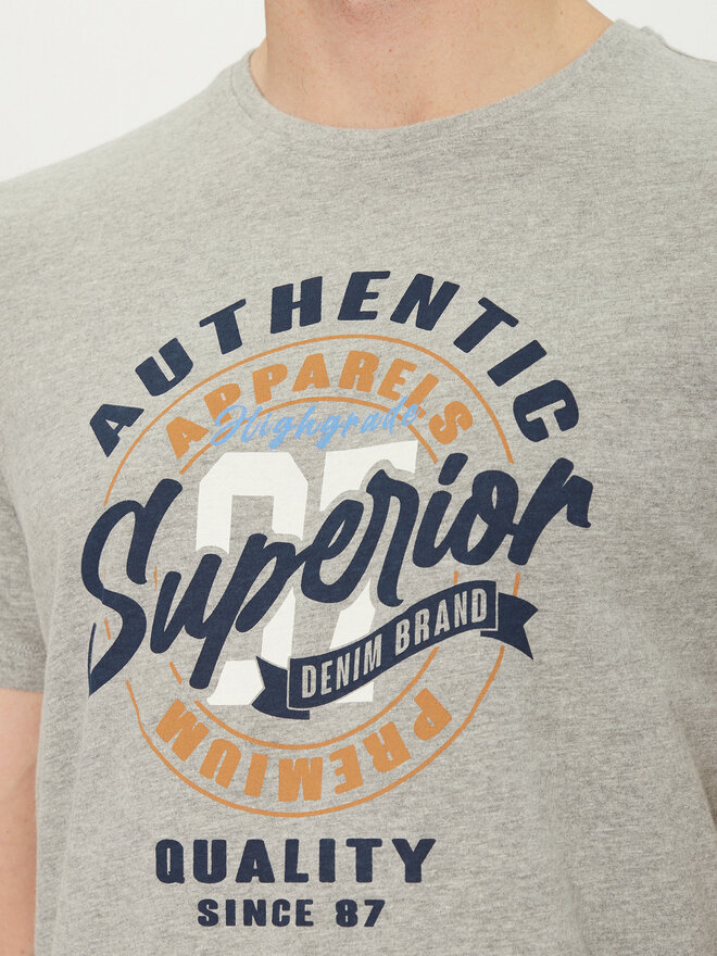Blend Blend T-Shirt 20717758 Grau Regular Fit