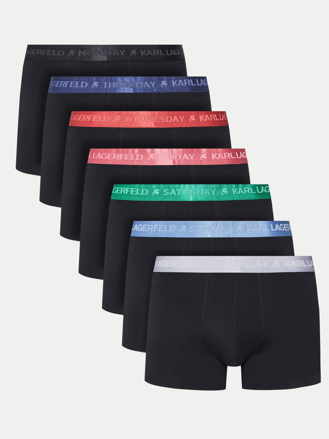 KARL LAGERFELD KARL LAGERFELD 7er-Set Boxershorts A1M47118 Schwarz