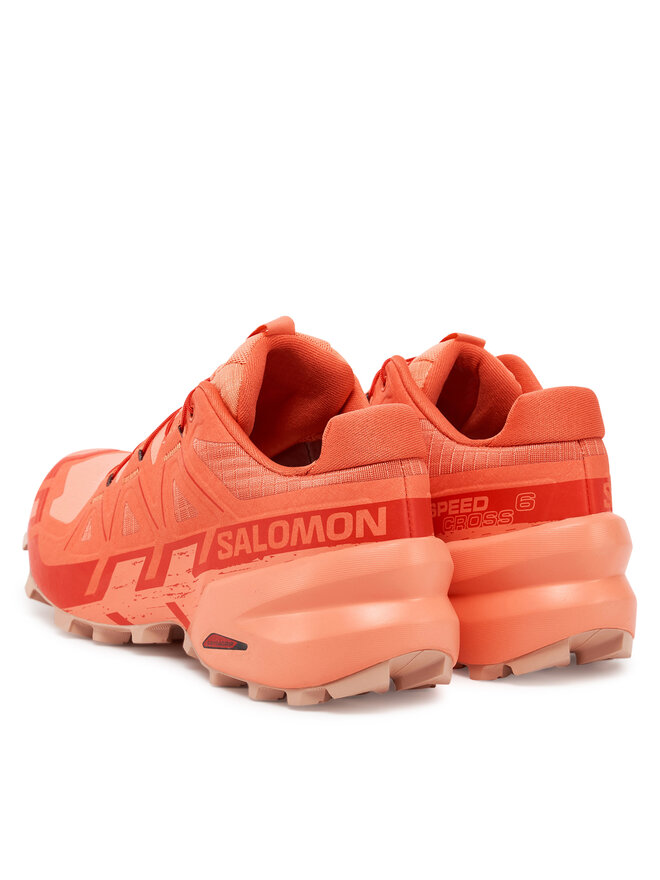 Salomon Buty do biegania Salomon Speedcross 6 L47766200 Pomarańczowy