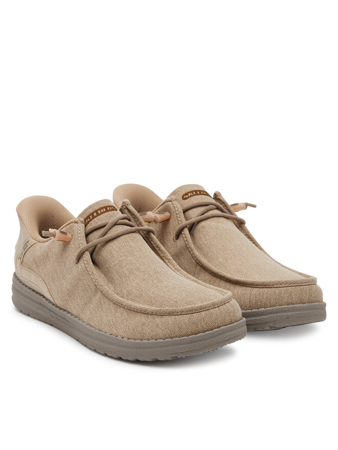 Skechers Mokasyny Skechers Melson-Coronado 210959/TPE Beżowy